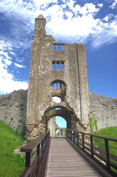 Sherborne Old Castle, main entrance
