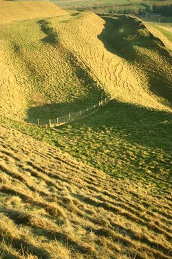 Hill Fort at Maiden Castle