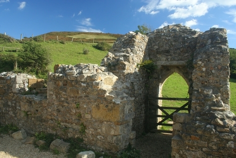 Ruins at Stanton St Gabriel
