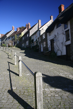 From the bottom of Gold Hill in Shaftesbury