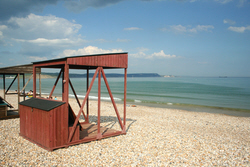 Weymouth Bay beach huts