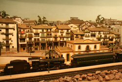 model railway at Pecorama