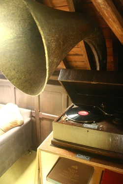 T E Lawrence's gramaphone at Clouds Hill