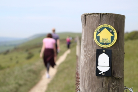 Choose between the Purbeck Way and the South West Coast Path