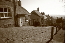 As used in the Hovis advert - Gold Hill in Dorset