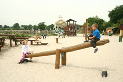 Play area at Farm Palmers
