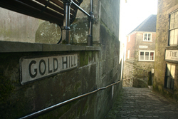 Gold Hill street sign