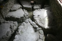 Hypocaust at the Roman Town House in Dorchester